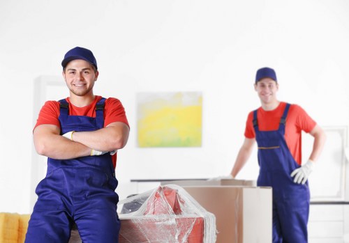 Local movers preparing for a Northwood house removal