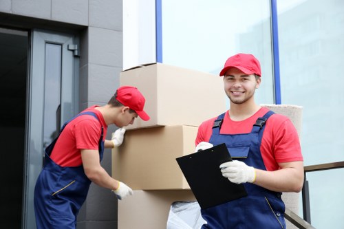 Office moving team planning a commercial relocation in Northwood