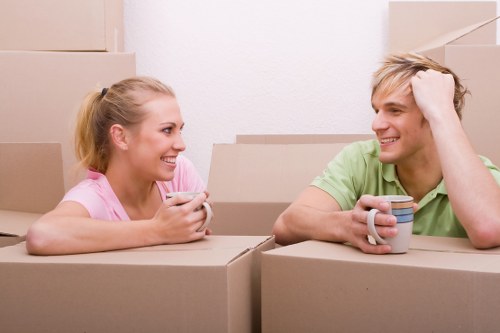 Professional movers in Northwood assisting with home relocation