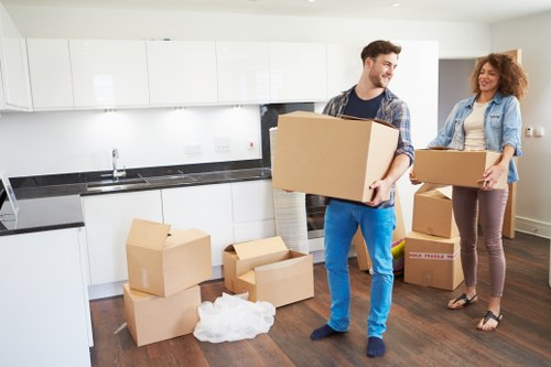 Northwood man and van service supporting a residential relocation