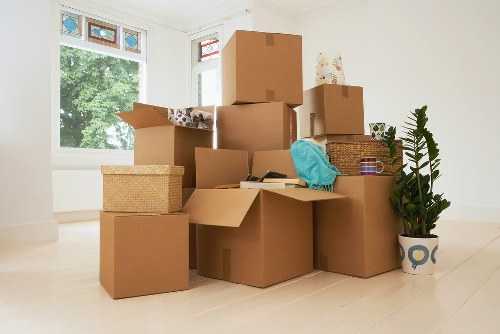 Commercial moving team planning an office relocation in Northwood