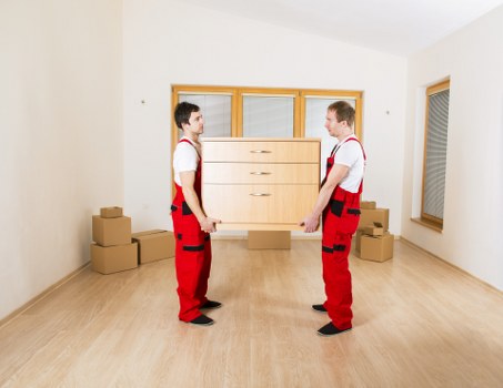 Packing and transport for a Northwood house move